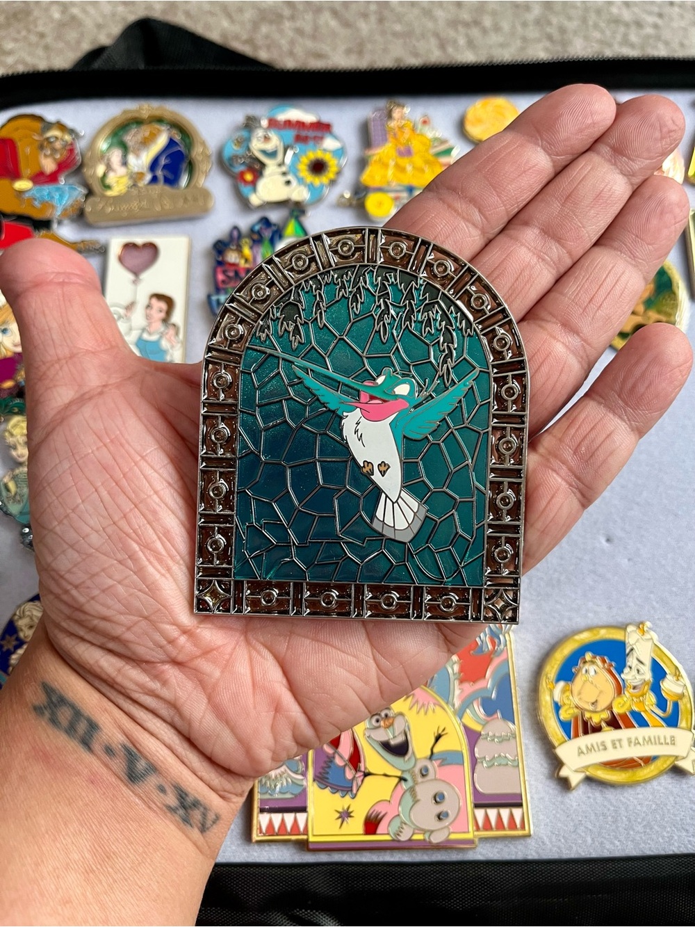 WDI Disney Birds Flit Disney Pin LE300 Pocahontas D23 Expo 2022